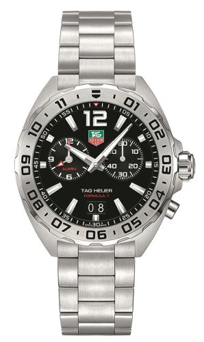 TAG Heuer Formula 1 Alarm 41 Stainless Steel / Black / Bracelet